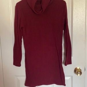 Turtleneck sweater dress!